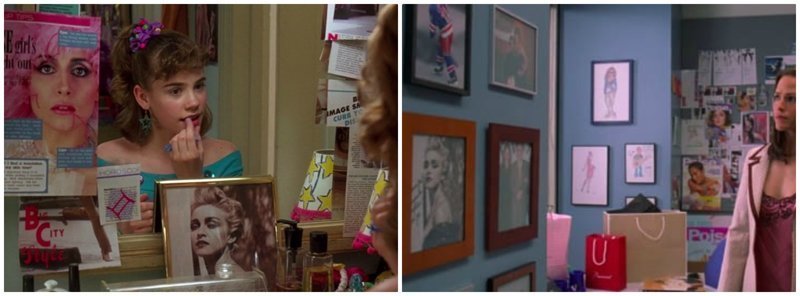 20. Портрет Мадонны, стоящий в комнате 13-летней Дженны, появляется в ее "взрослом" кабинете, только подписанный звездой
