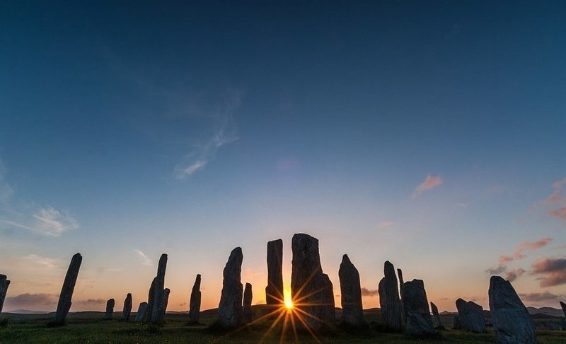 Первое место в категории "Античная история" досталось Дэвиду Россу: памятник мегалитической культуры Калланиш, Шотландия
