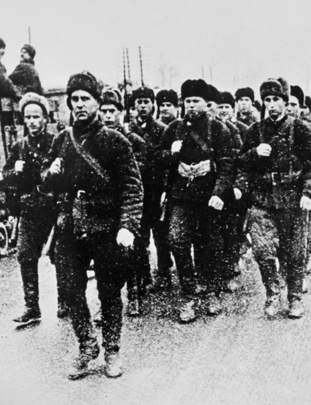 Московские добровольцы, 1941 год.
