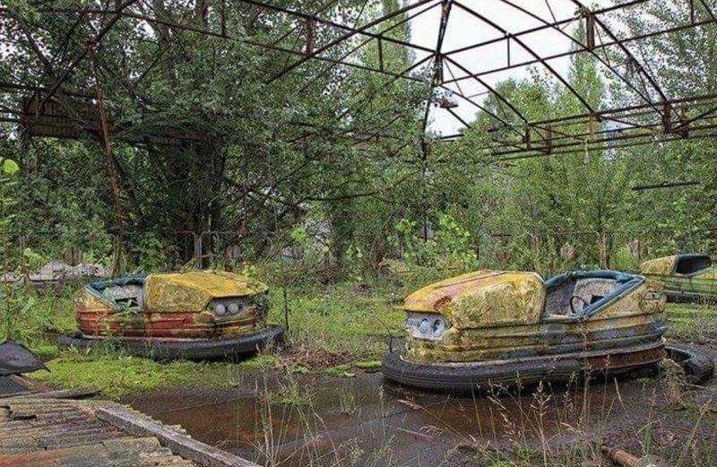 Зона отчуждения Чернобыльской АЭС, Украина