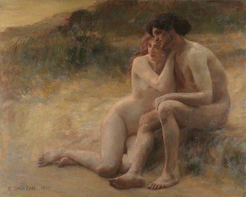 Edouard Dantan - Le temps passe vite (1895)