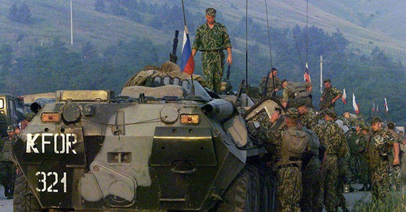 Как один русский солдат остановил колонну натовских танков