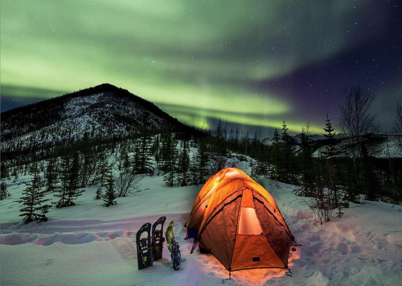 Ночь в палатке