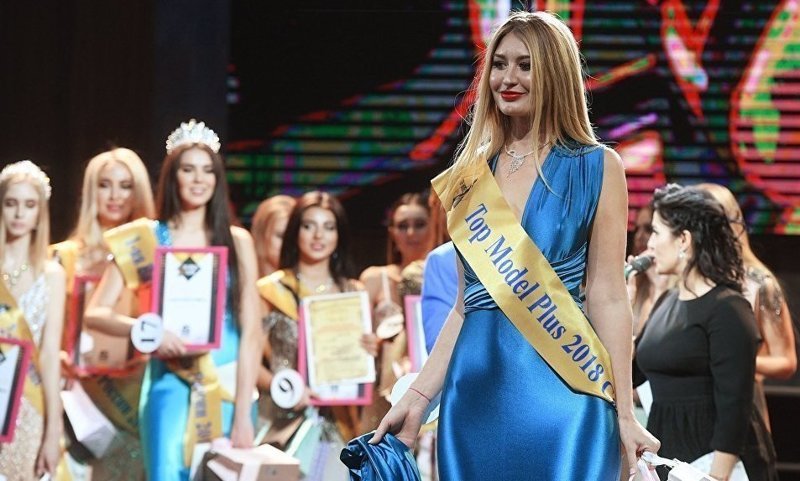 Роксана Андриенко - победительница номинации "Подиумная модель"