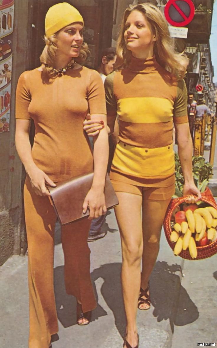 1970's braless