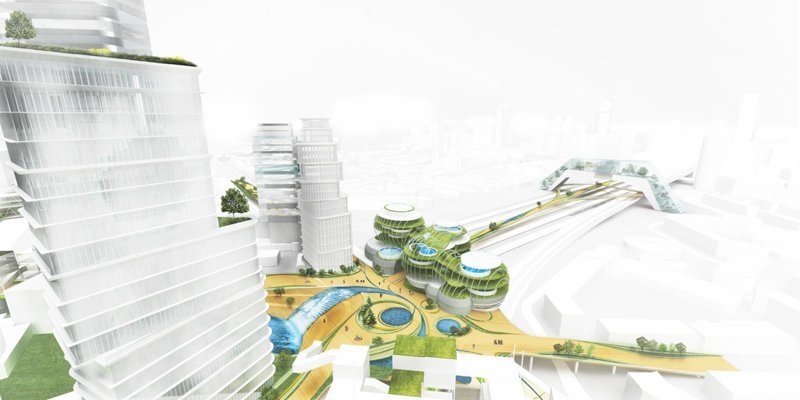 Как может выглядеть город будущего