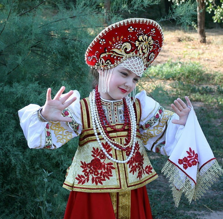 Русский костюм своими руками