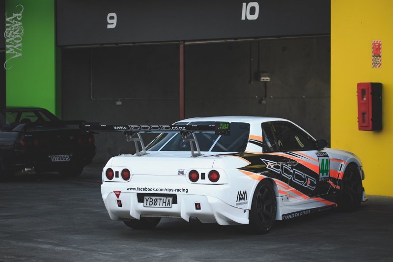 Слёт владельцев Nissan GT-R в Новой Зеландии