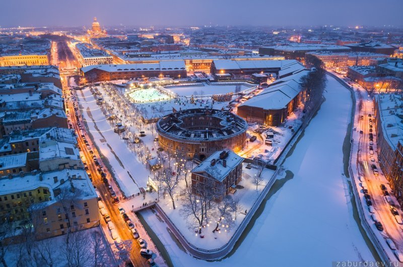 Зимний Петербург. Фотограф Станислав Забурдаев