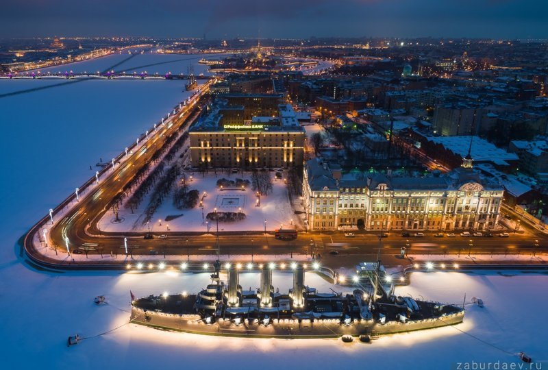 Зимний Петербург. Фотограф Станислав Забурдаев