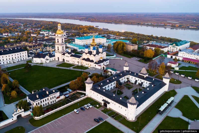 Тобольск с высоты: бывшая столица Сибири