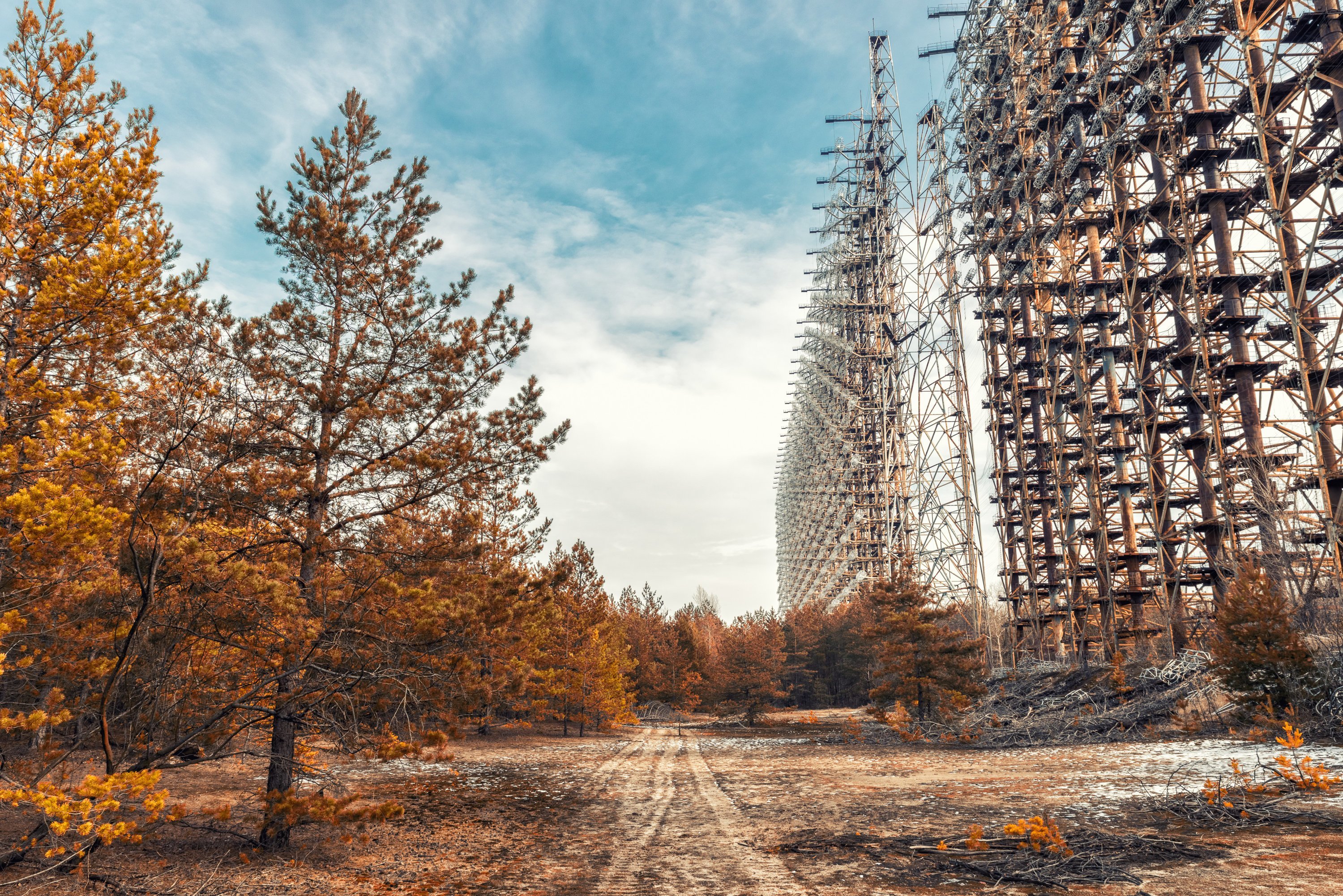 Зона отчуждения Чернобыль станция Припять