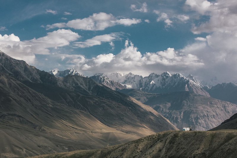 Граница с Афганистаном, высота 7000 метров над уровнем моря