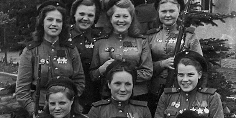 Лица женского фронта Второй мировой