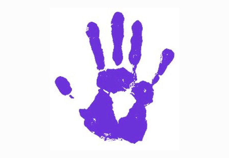 Пурпурная рука (может цвет не очень, но что нашлось) - символ фронта освобождения геев
