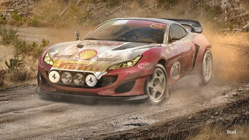 Ferrari Portofino Rally Car