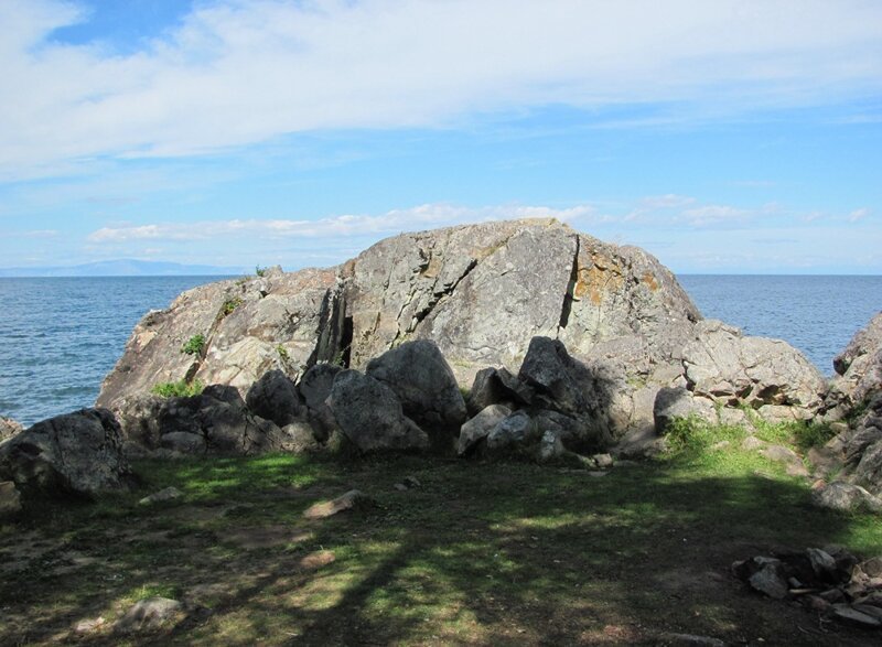 Баргузинский залив Байкала. Село Максимиха. Дорога на Улан-Удэ