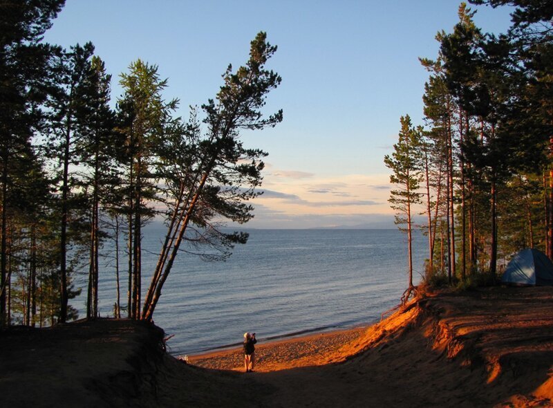 Баргузинский залив Байкала. Село Максимиха. Дорога на Улан-Удэ