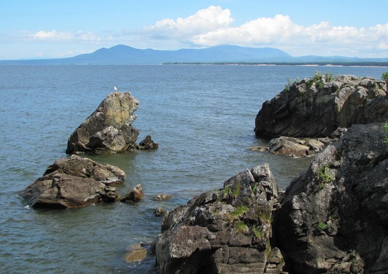 Баргузинский залив Байкала. Село Максимиха. Дорога на Улан-Удэ