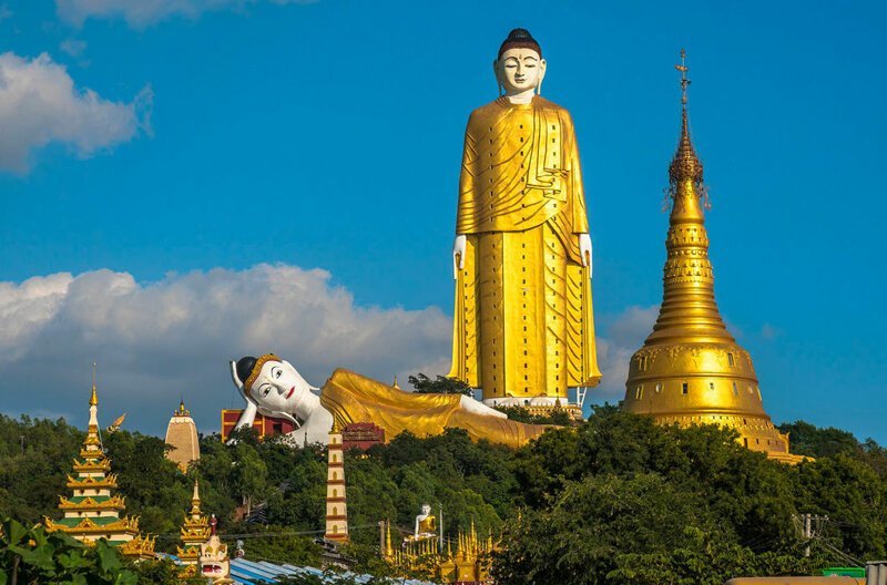 Будда Шакьямуни, 115,8 м. Мьянма