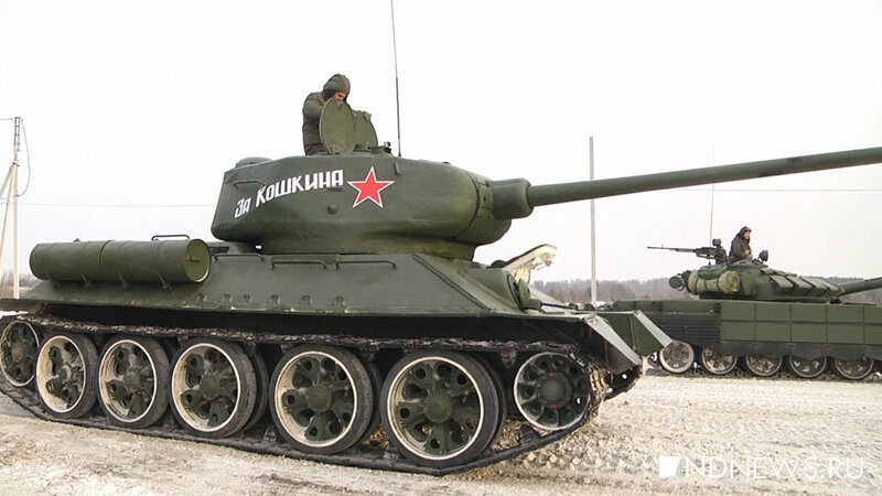 В Нижнем Тагиле прошли гонки на танках в честь юбилея великого конструктора – Михаила Кошкина