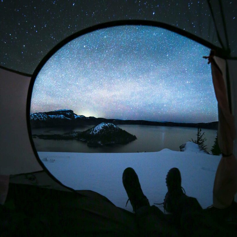 Еще один кайф такого отдыха - это возможность рассмотреть звездное небо.