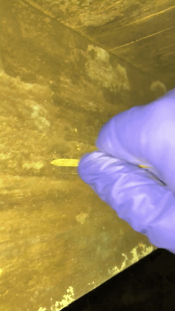 Гвоздь протыкает бетон как масло Гвоздь протыкает бетон как масло