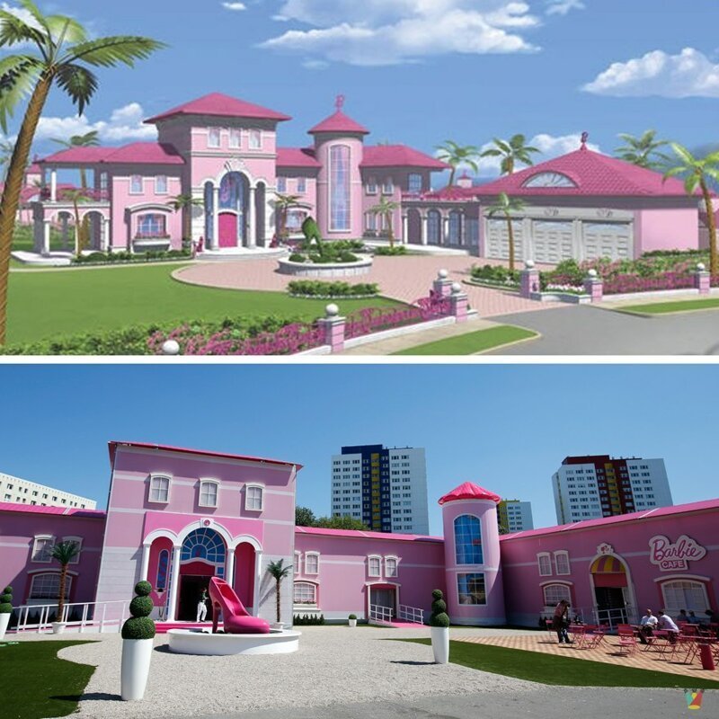 Настоящий дом Барби