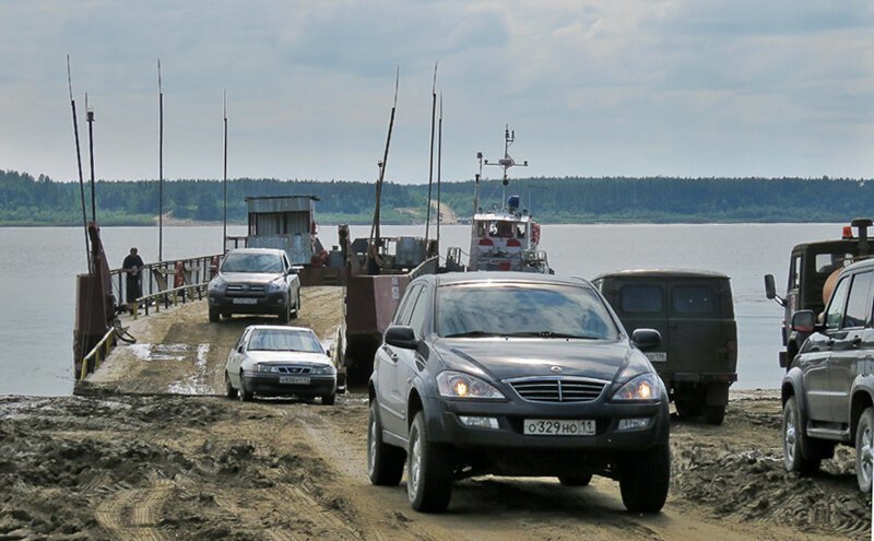 Усть-Цильма. Часть 1: дорога паромов