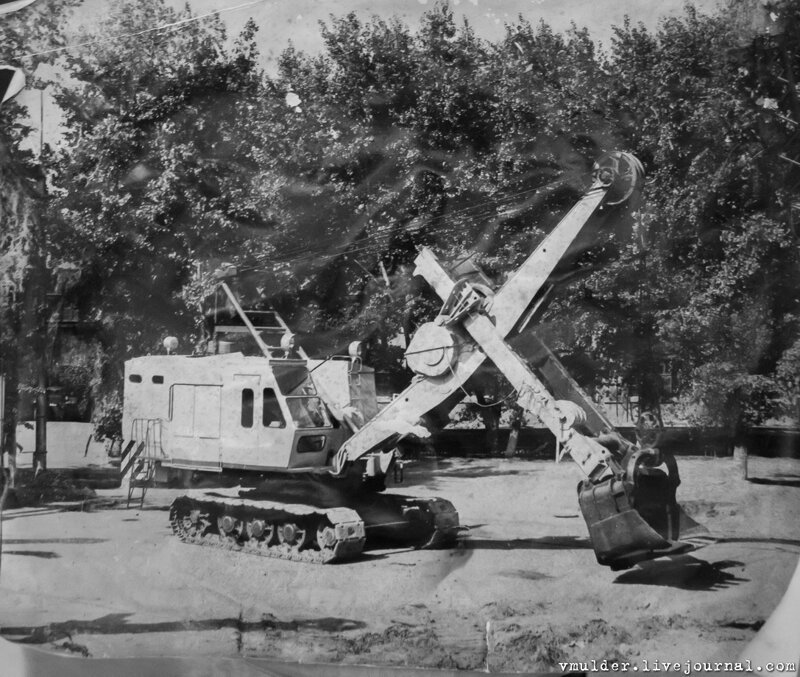 Воронежский экскаваторный завод - уникальная подборка советских фотографий