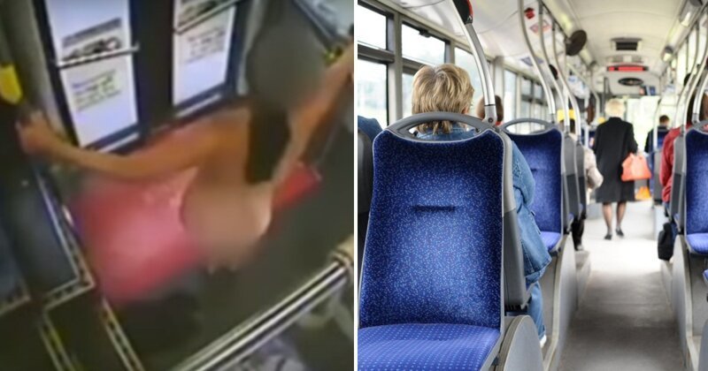голые девочки в общественном транспорте