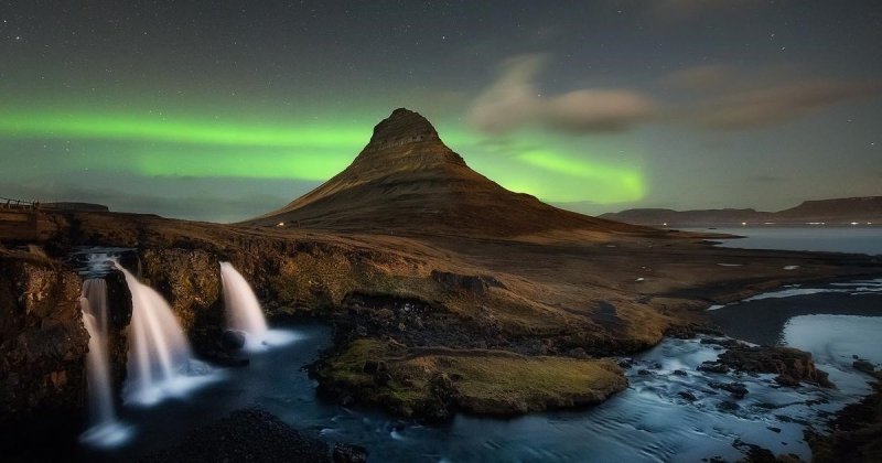 Гора  Киркьюфетль, Исландия