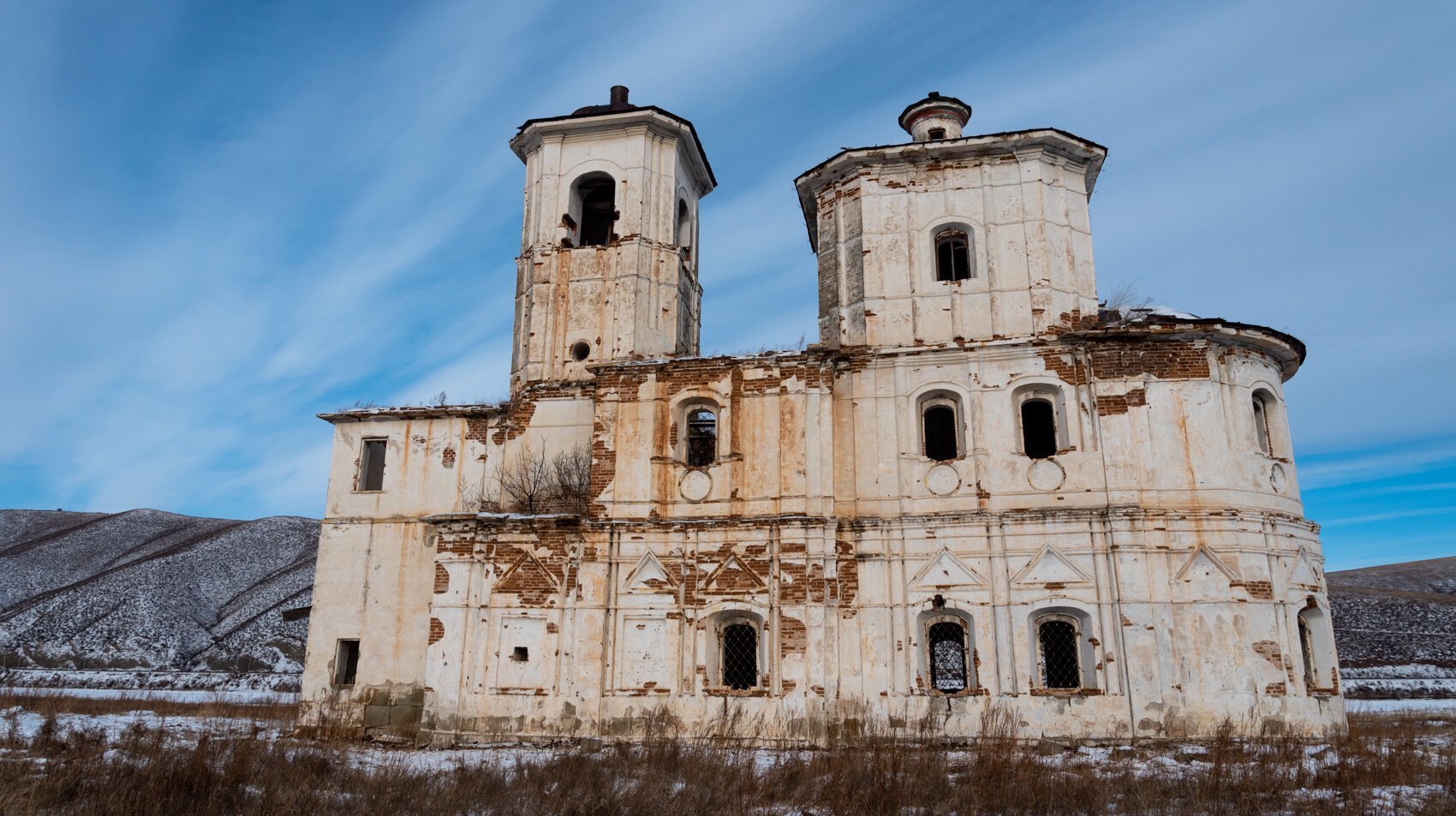 Успенская Церковь в Калинино Забайкальский край