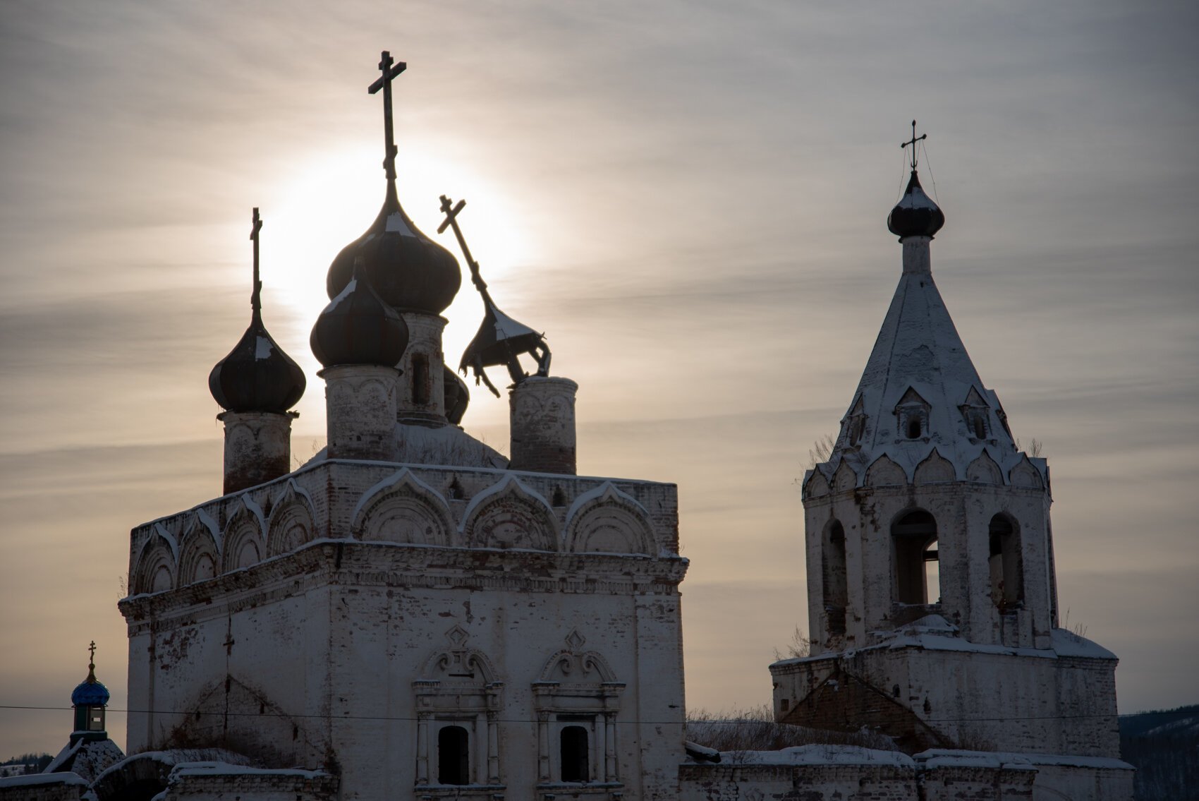 Успенская Церковь в Калинино Забайкальский край