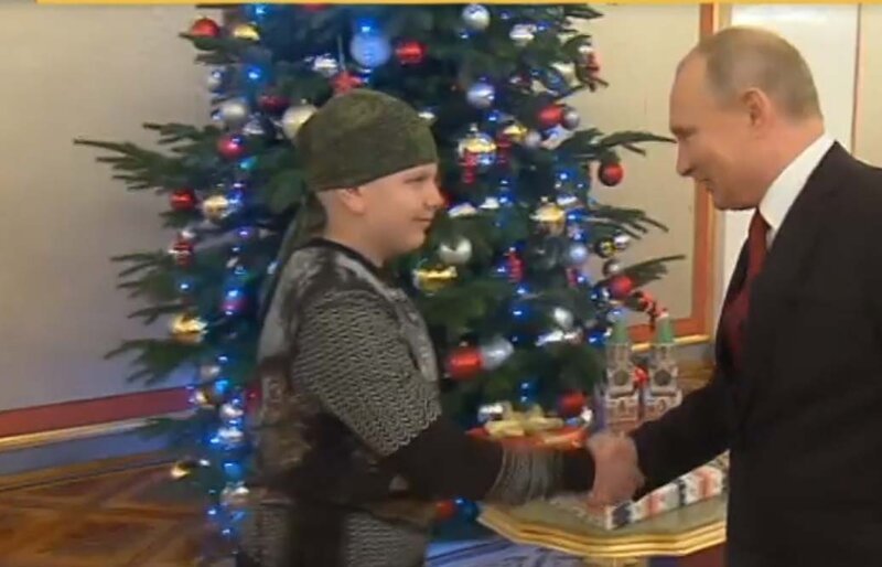 Исполнение желаний: президент Путин пожал руку десятилетнего спортсмена