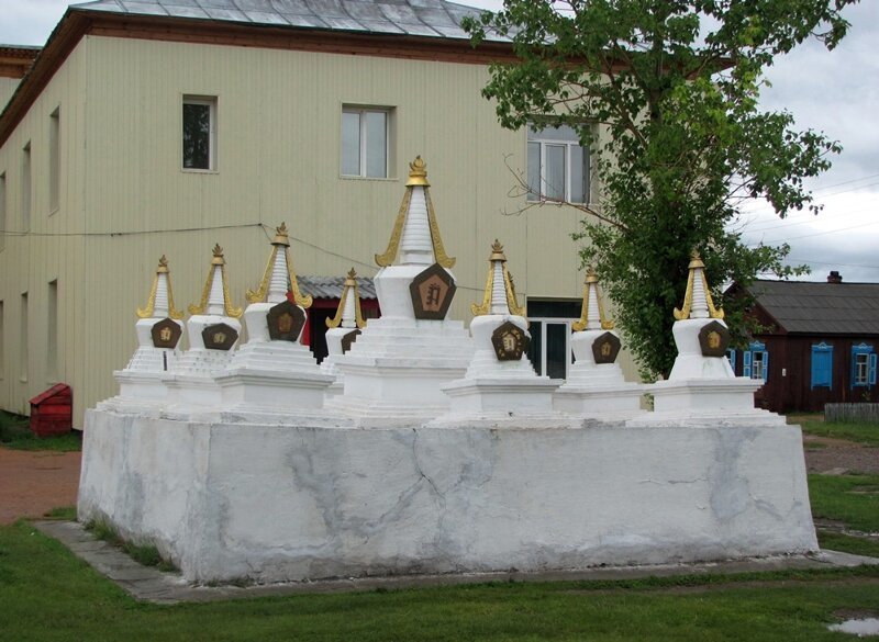 Бурятия. Иволгинский дацан - главный центр буддизма в России