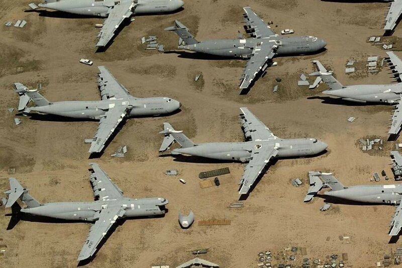 Птичек жалко: как устроены кладбища самолетов