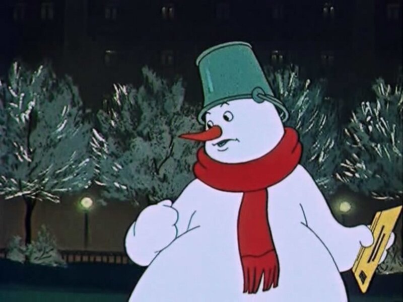 2. "Снеговик-почтовик", 1955 год