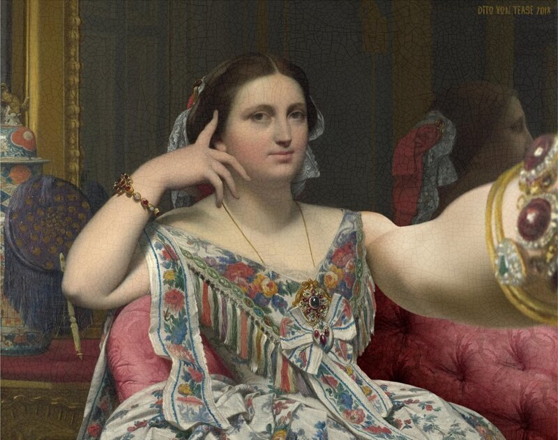 Мадам Муазье - Жан-Огюст-Доминик Энгр, 1856
