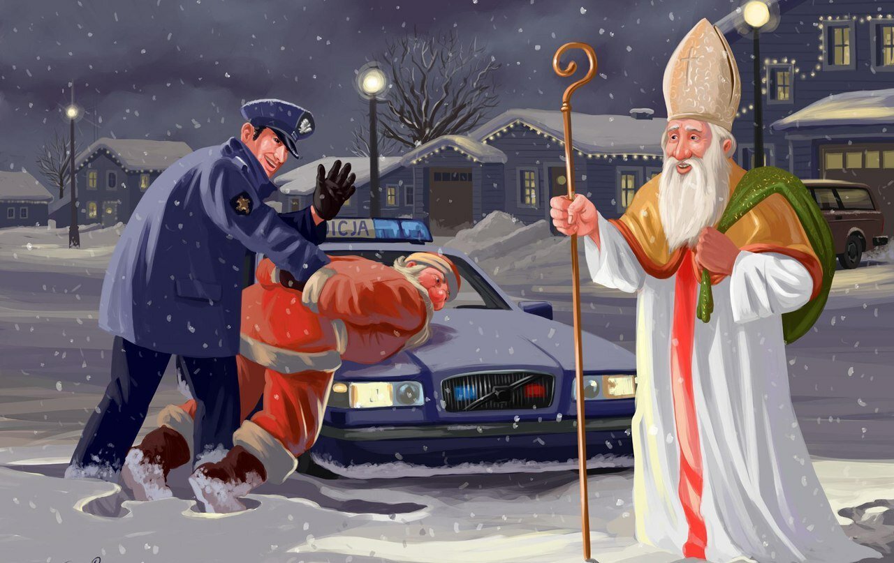 Святой Николай дед Мороз