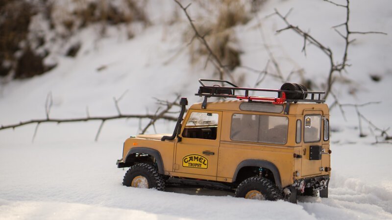 Camel Trophy Первый снег