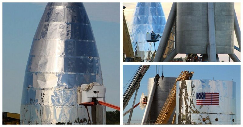 В сети появились фото сборки самой большой ракеты SpaceX - Starship