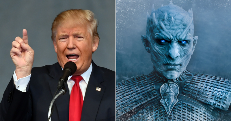 Как в «Игре престолов»: Трамп выложил мем о стене на границе с Мексикой