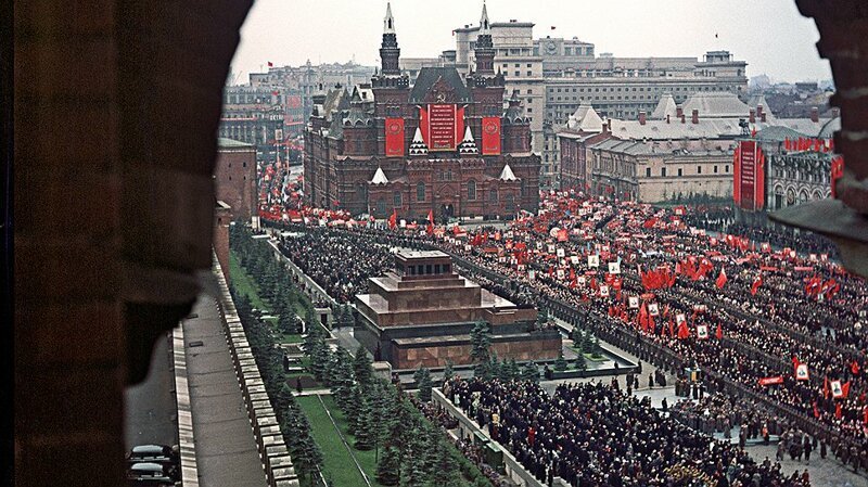 1954 год в цвете. СССР