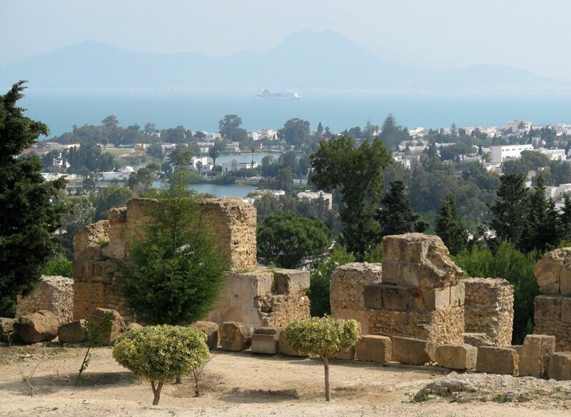 Тунис. Руины Карфагена