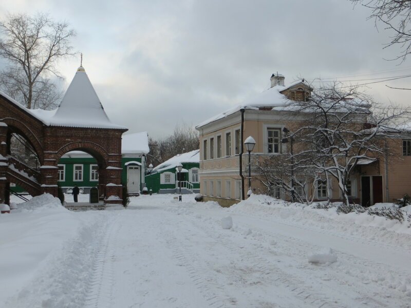 Деревенька в центре Москвы. Крутицкое подворье