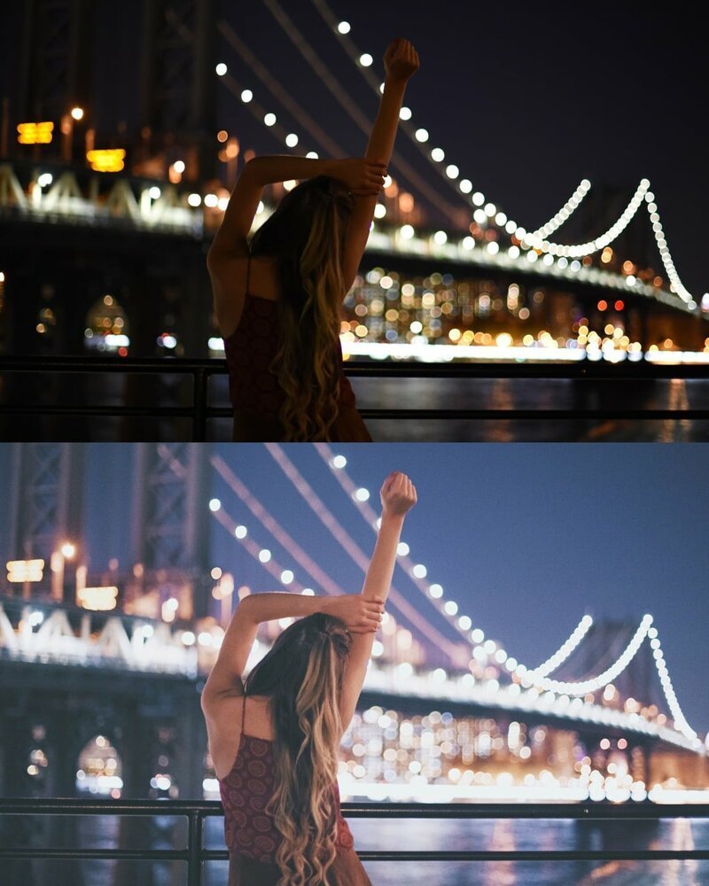 Фотограф из Нью-Йорка показал, как сильно меняются фотографии после обработки