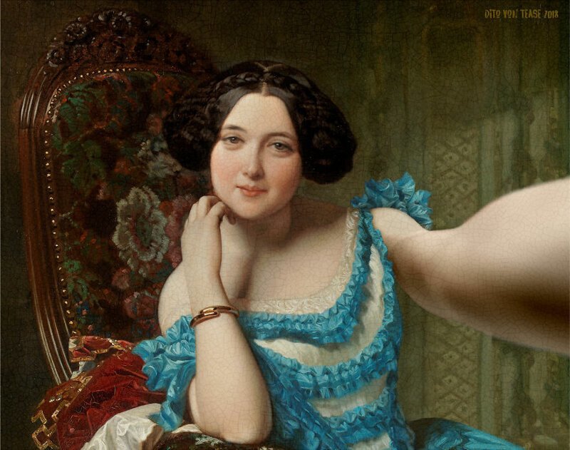 Портрет Амалии Де Ллано У Дотре, Графиня Вильчес - Федерико де Мадрасо, 1853