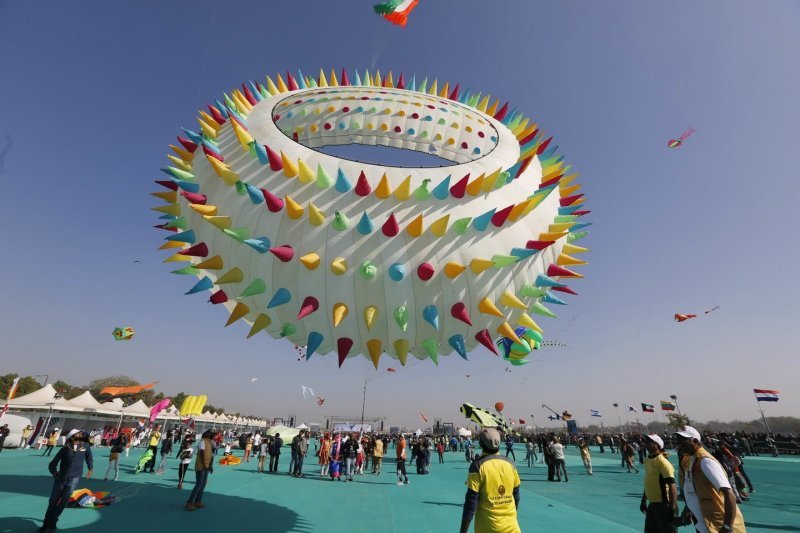 Фестиваль воздушных шаров в Индии