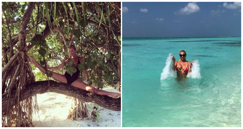 Мальдивы - волшебное место! Теперь там живёт Волочкова и делится интимными фотографиями